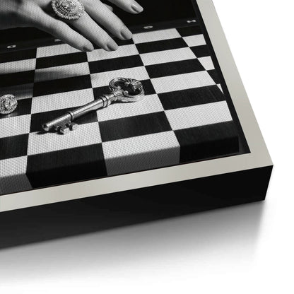 The Queen’s Gambit Noir - Canvas