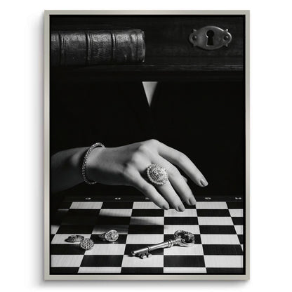 The Queen’s Gambit Noir - Canvas