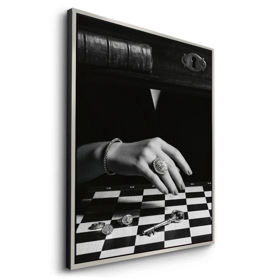 2The Queen’s Gambit Noir - Canvas