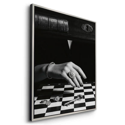 The Queen’s Gambit Noir - Canvas