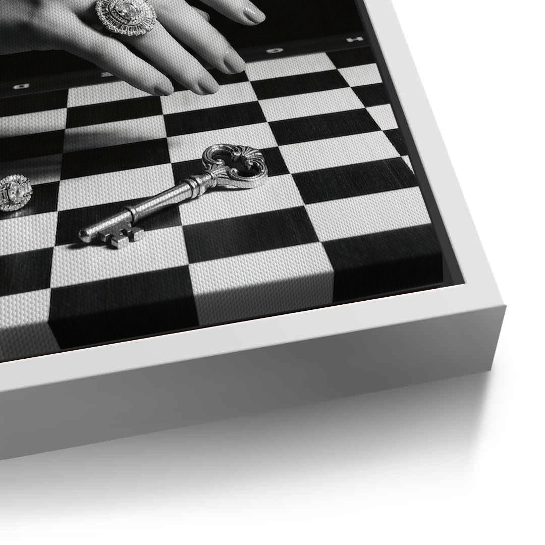 2The Queen’s Gambit Noir - Canvas