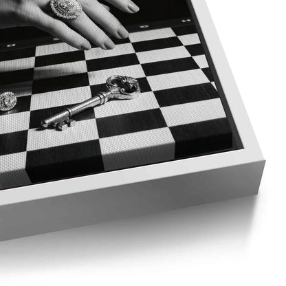 The Queen’s Gambit Noir - Canvas