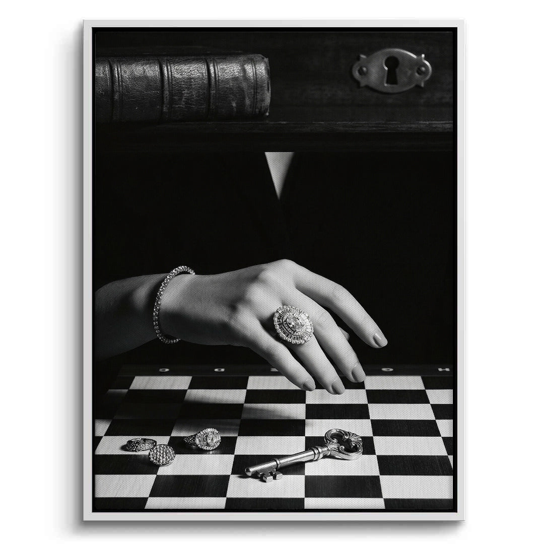 2The Queen’s Gambit Noir - Canvas