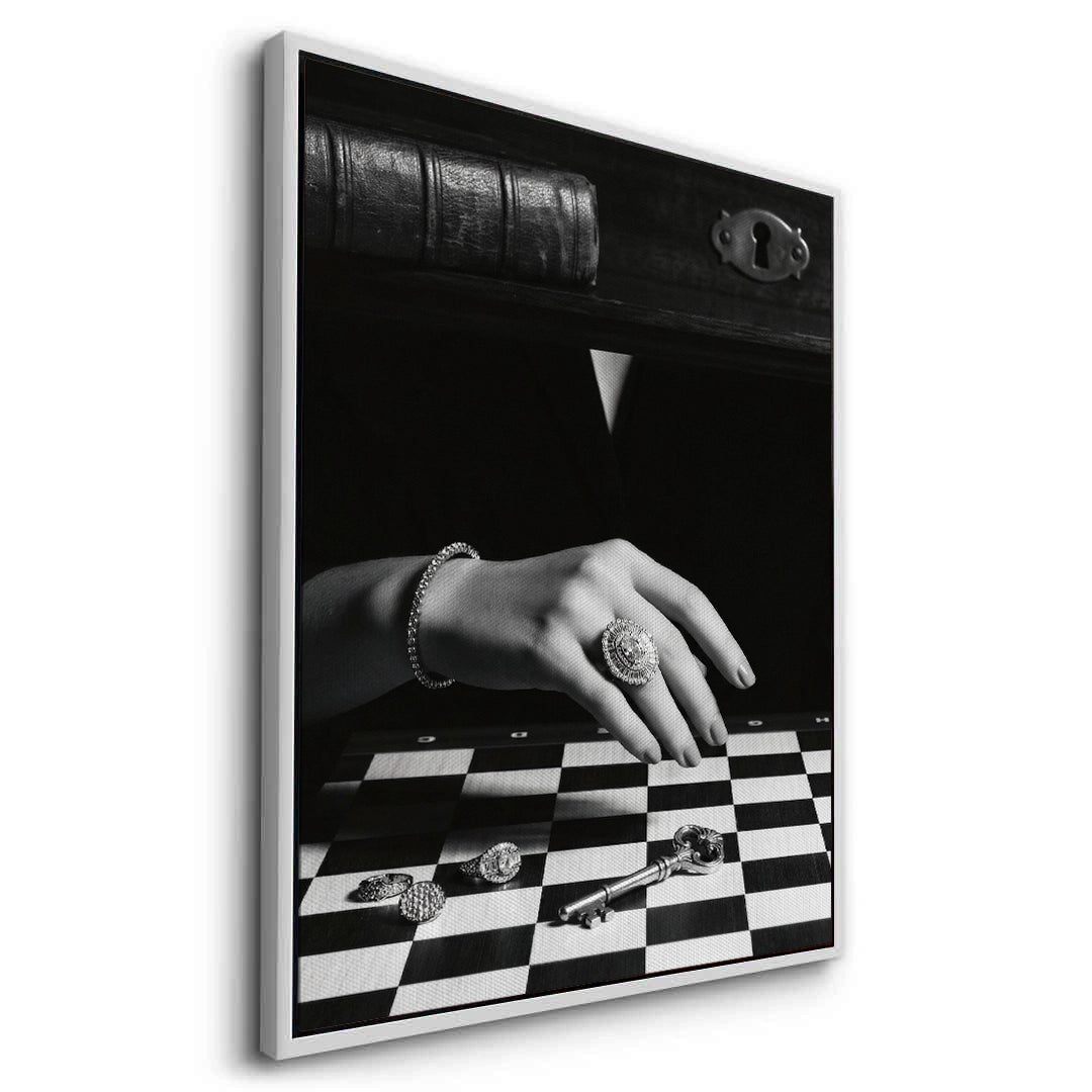 2The Queen’s Gambit Noir - Canvas