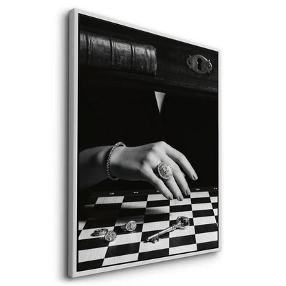 The Queen’s Gambit Noir - Canvas