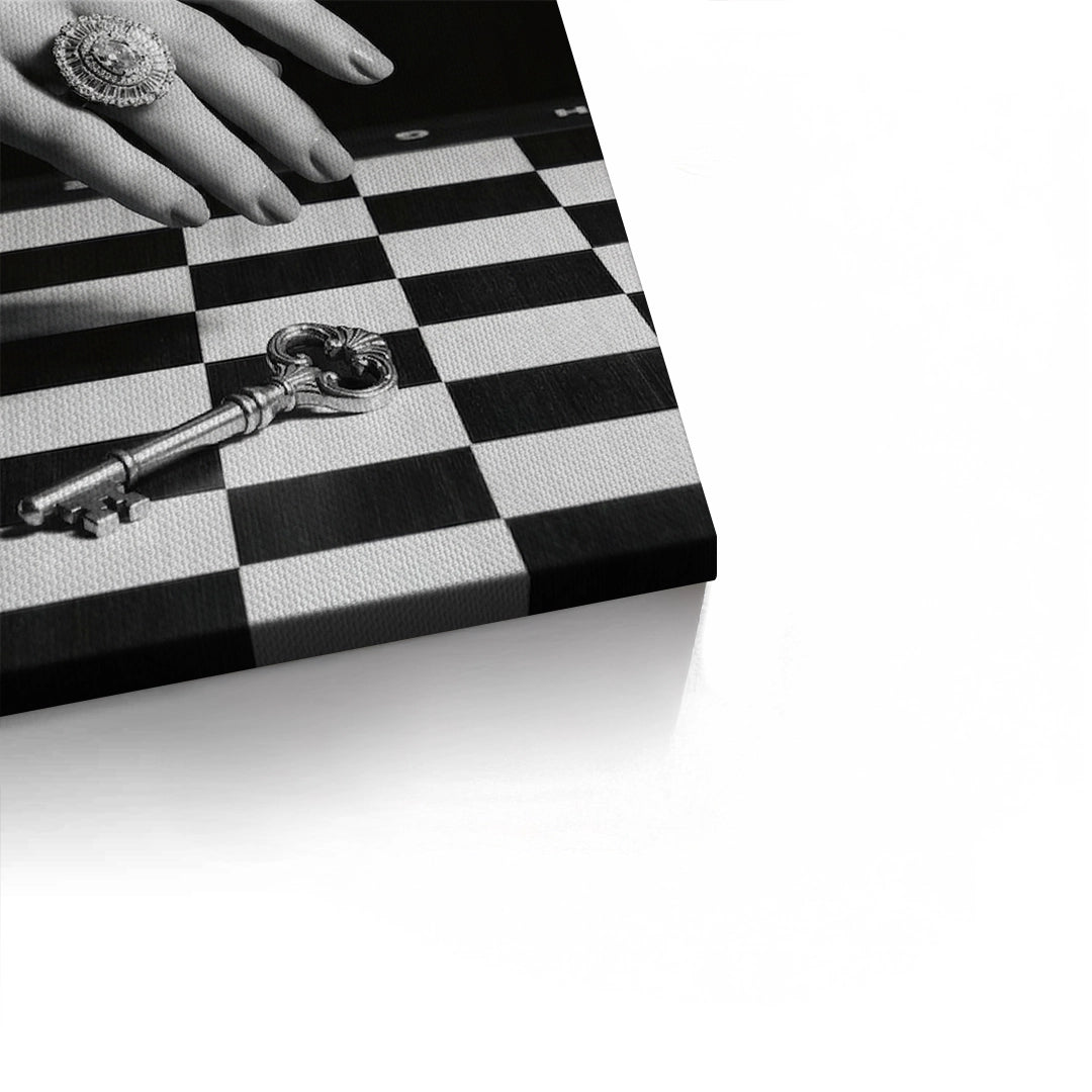 2The Queen’s Gambit Noir - Canvas