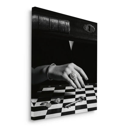 The Queen’s Gambit Noir - Canvas