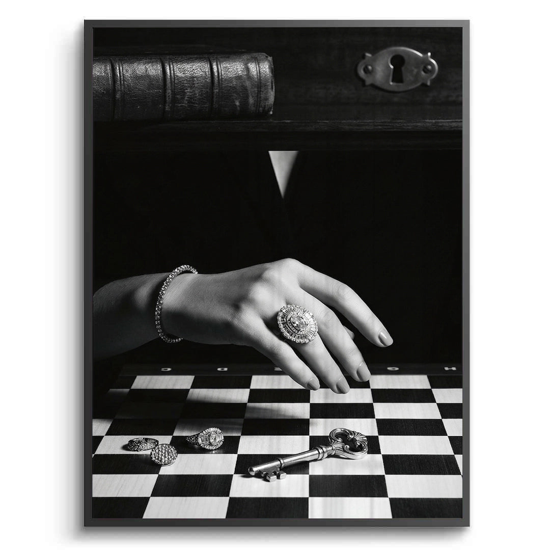 2The Queen’s Gambit Noir - Fine Art