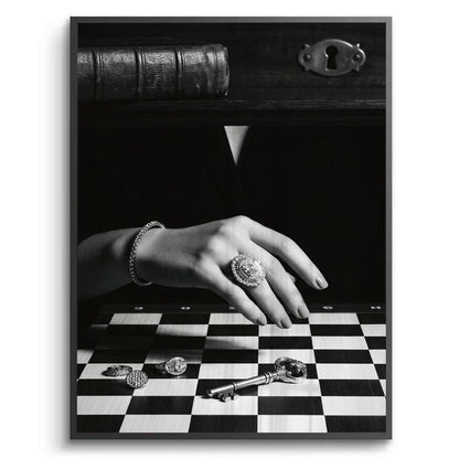 The Queen’s Gambit Noir - Fine Art