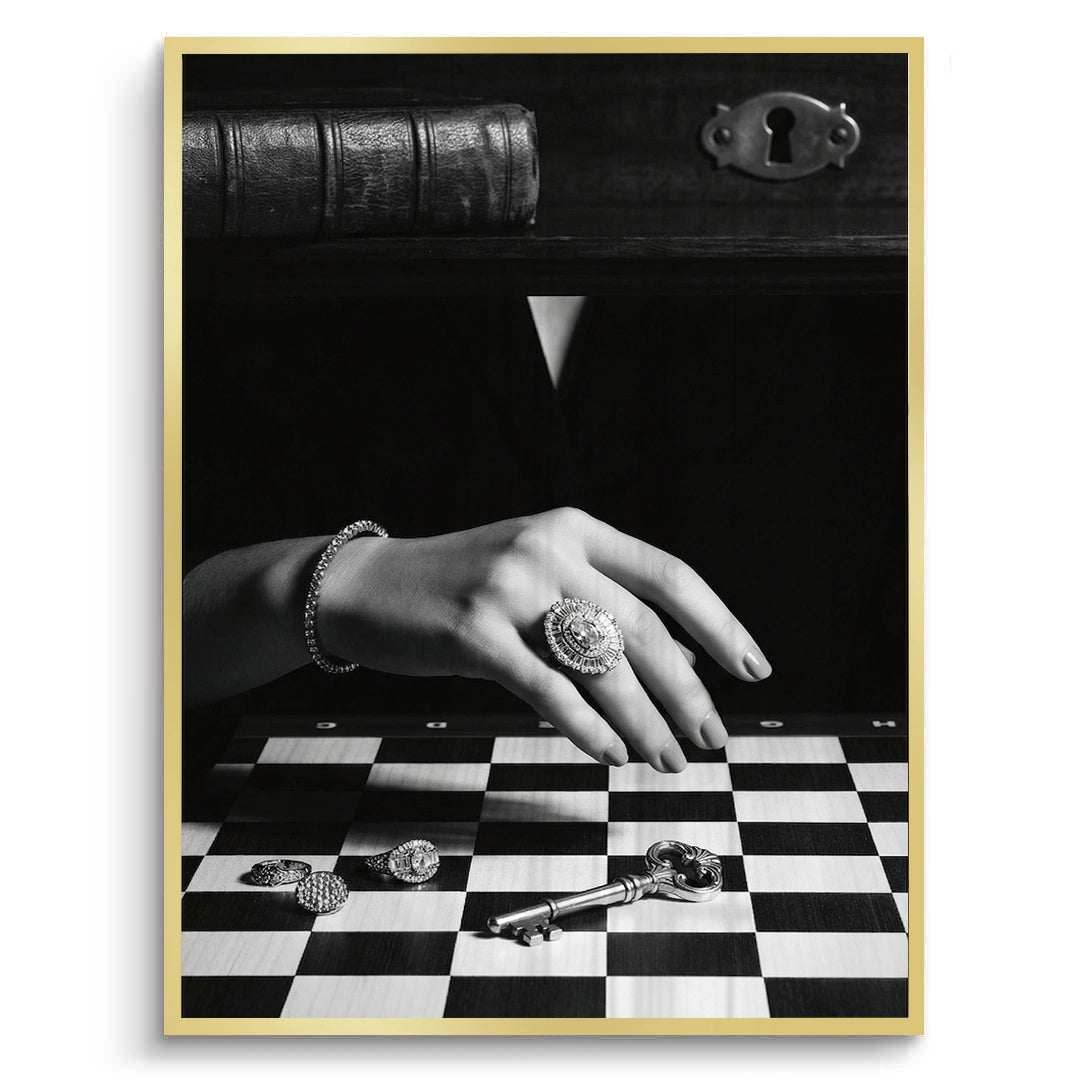 2The Queen’s Gambit Noir - Fine Art