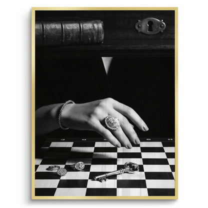 The Queen’s Gambit Noir - Fine Art