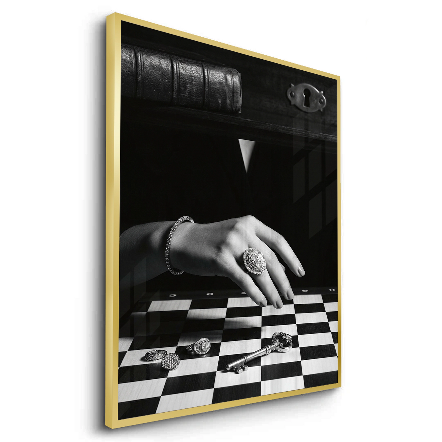 2The Queen’s Gambit Noir - Fine Art