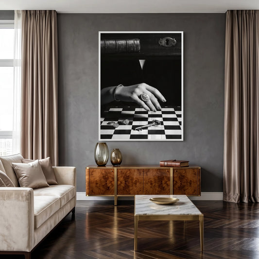 The Queen’s Gambit Noir - Fine Art