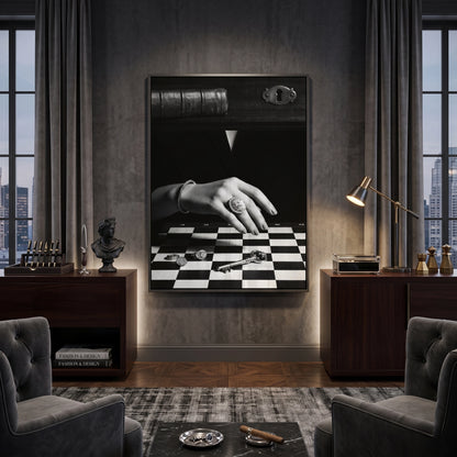 The Queen’s Gambit Noir - Fine Art