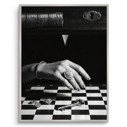 The Queen’s Gambit Noir - Fine Art