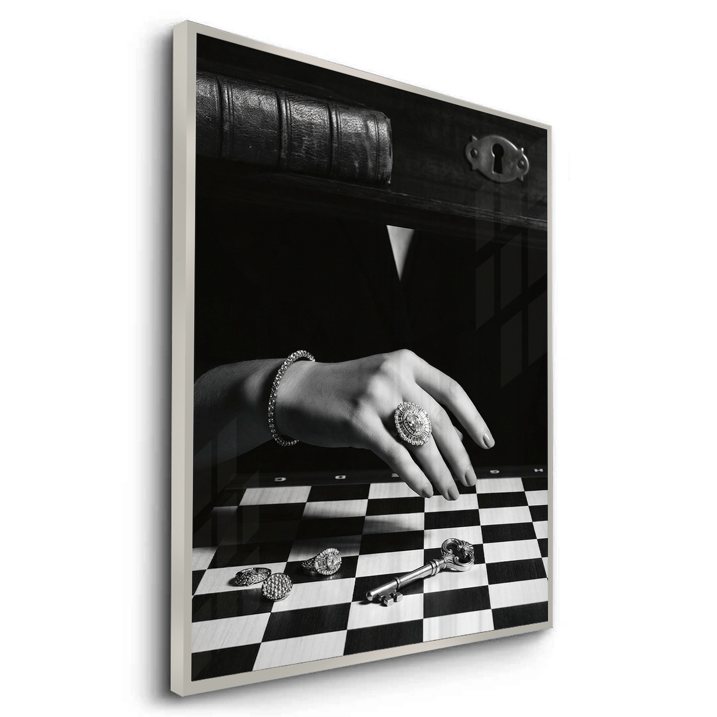 2The Queen’s Gambit Noir - Fine Art