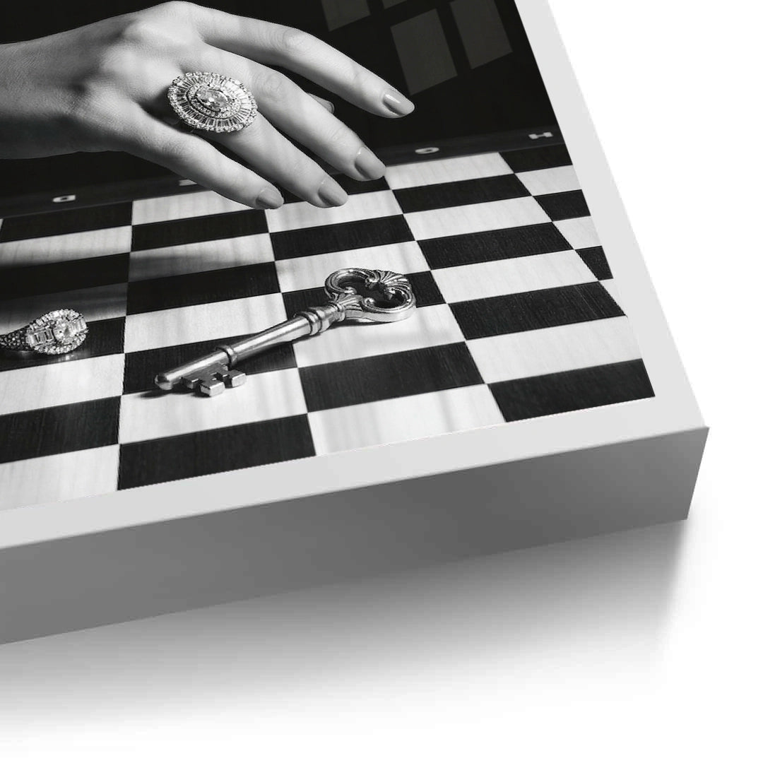 2The Queen’s Gambit Noir - Fine Art