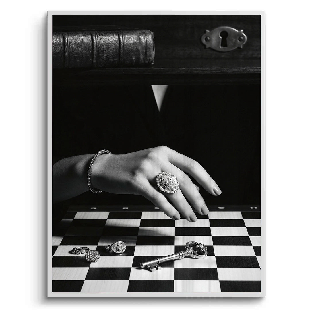 2The Queen’s Gambit Noir - Fine Art
