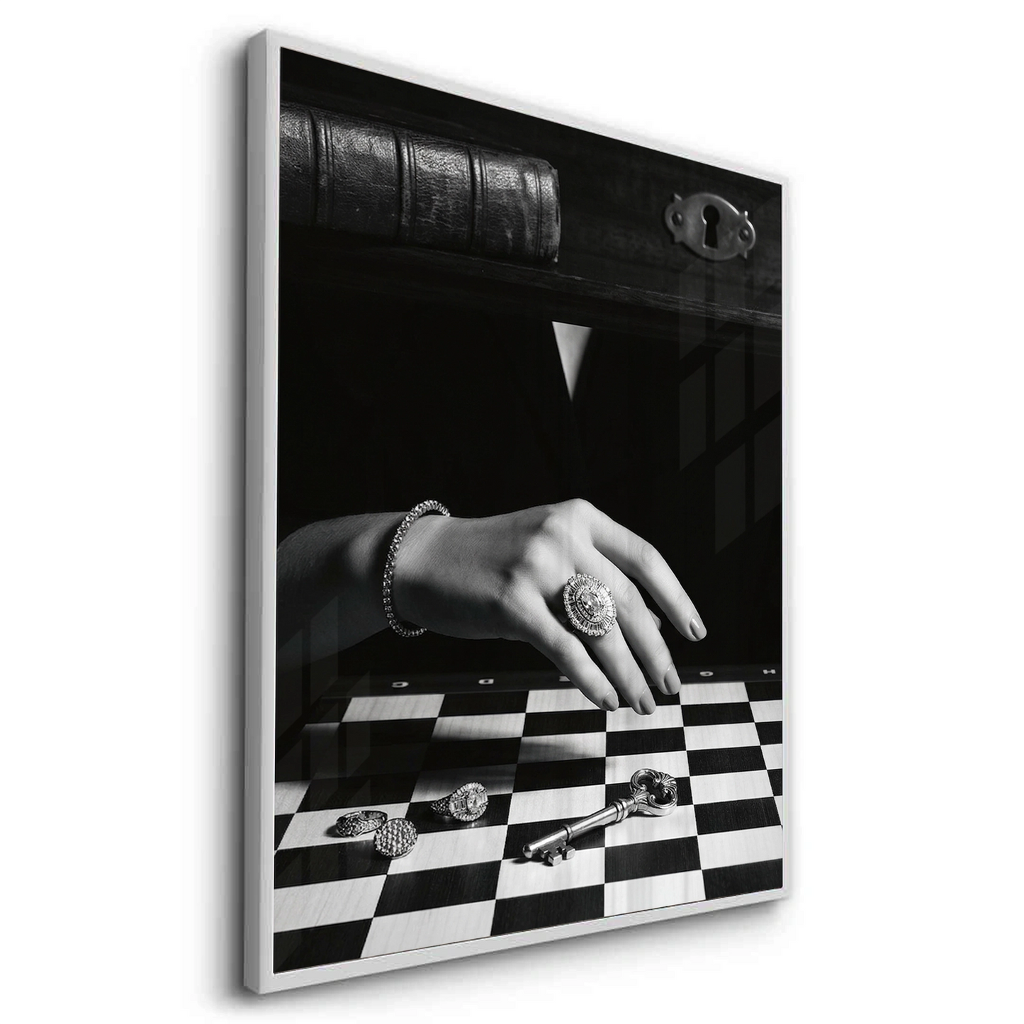 2The Queen’s Gambit Noir - Fine Art