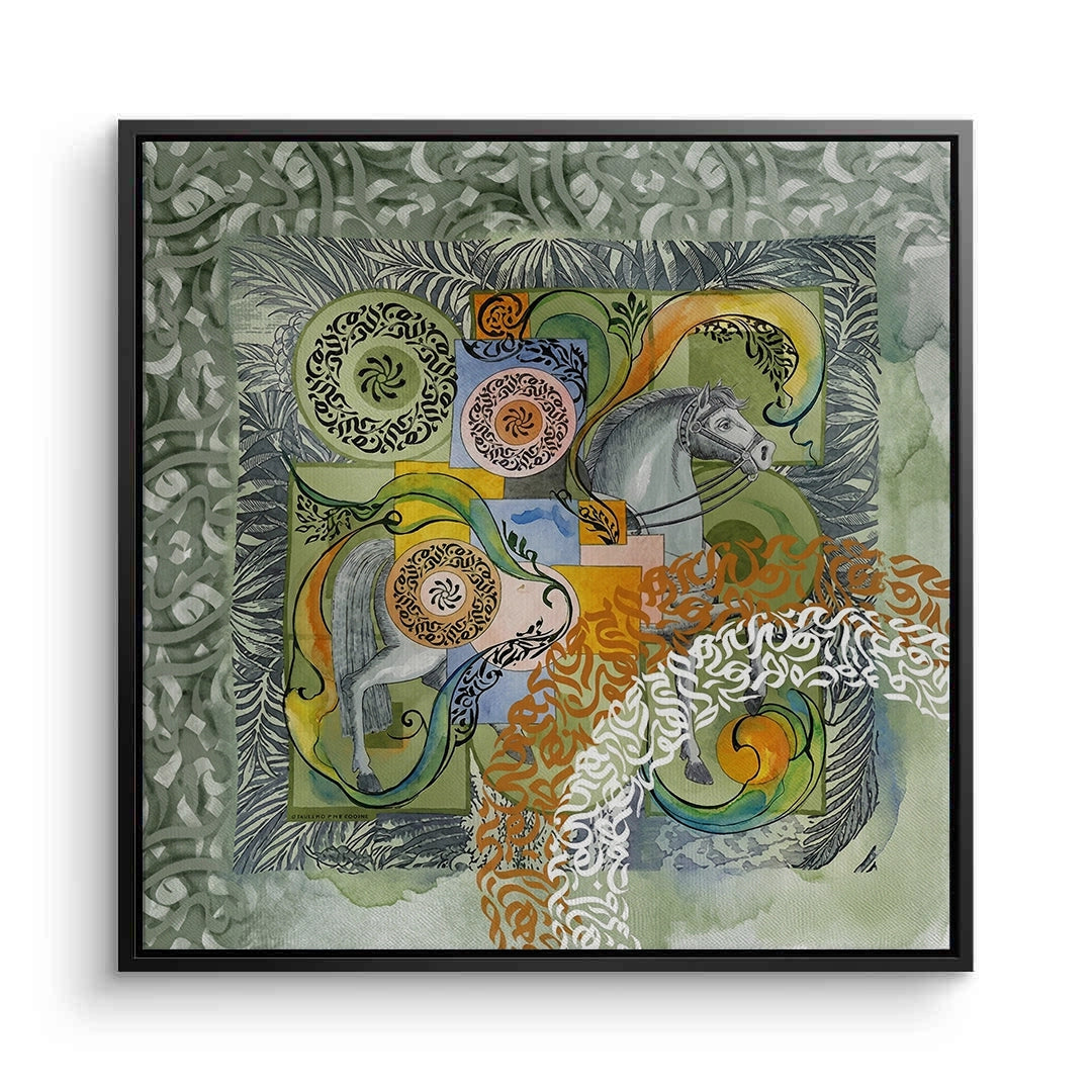 2Spirit of Al Khail - Canvas