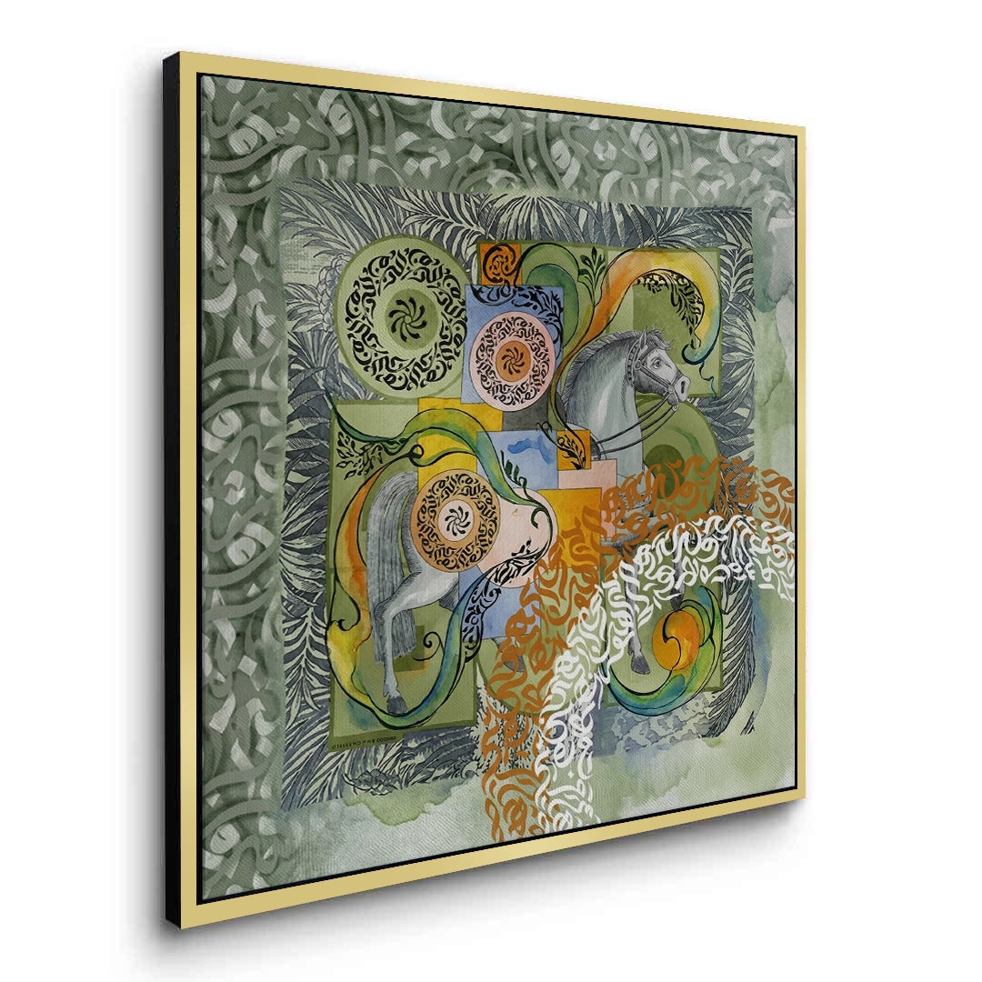 2Spirit of Al Khail - Canvas