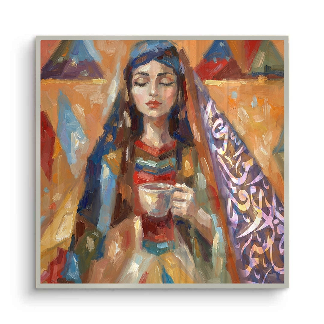 2The Quiet Sip - Fine Art