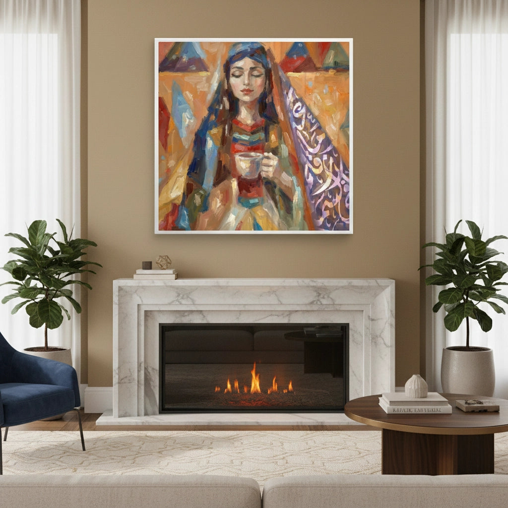 2The Quiet Sip - Fine Art