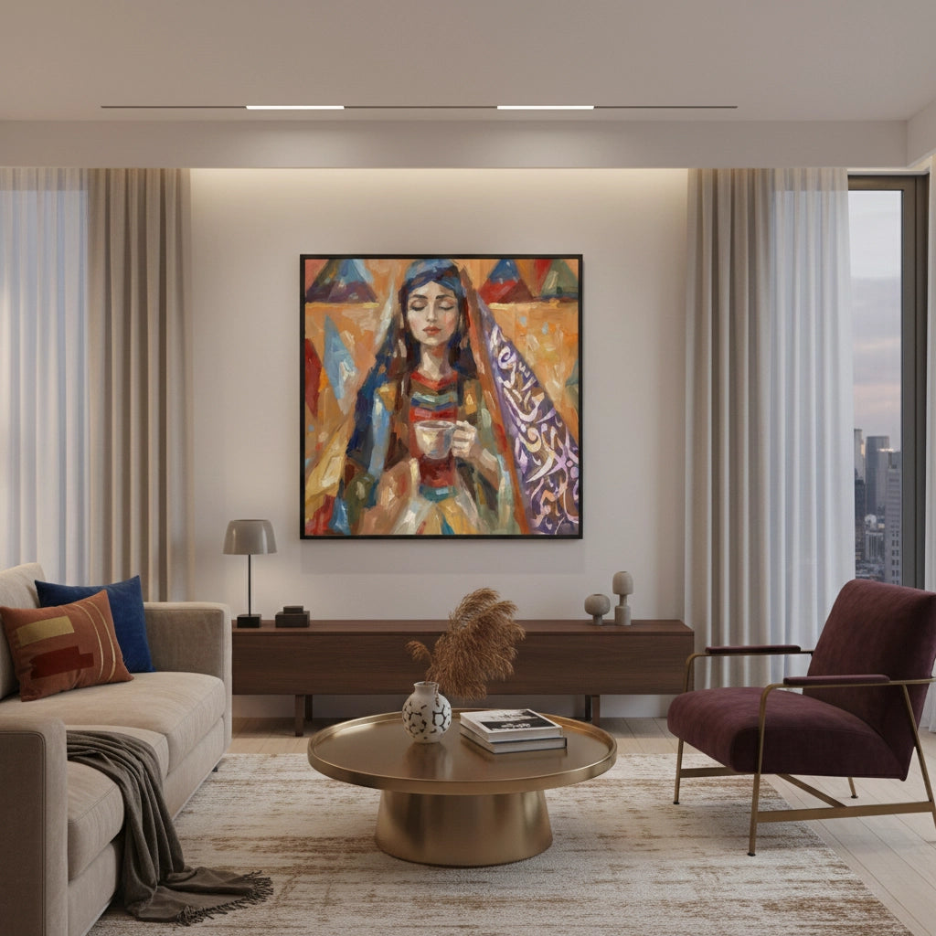 2The Quiet Sip - Fine Art