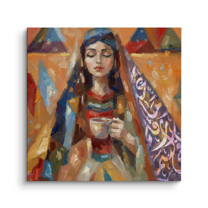 The Quiet Sip - Canvas