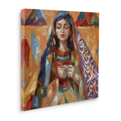 The Quiet Sip - Canvas