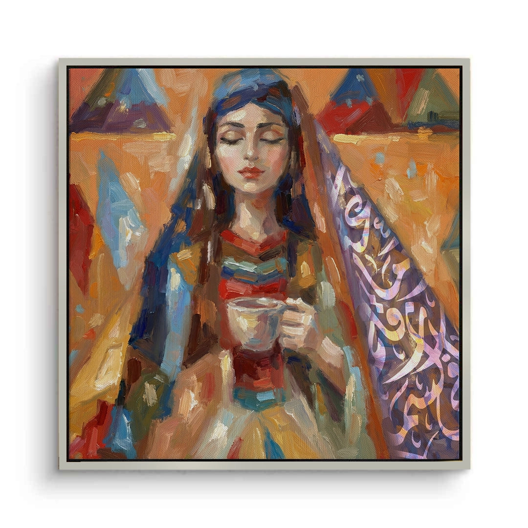 2The Quiet Sip - Canvas