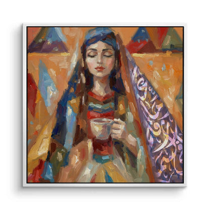 The Quiet Sip - Canvas