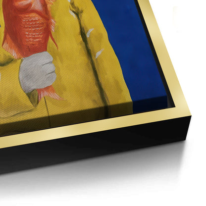 The Rainy Day Catch - Canvas