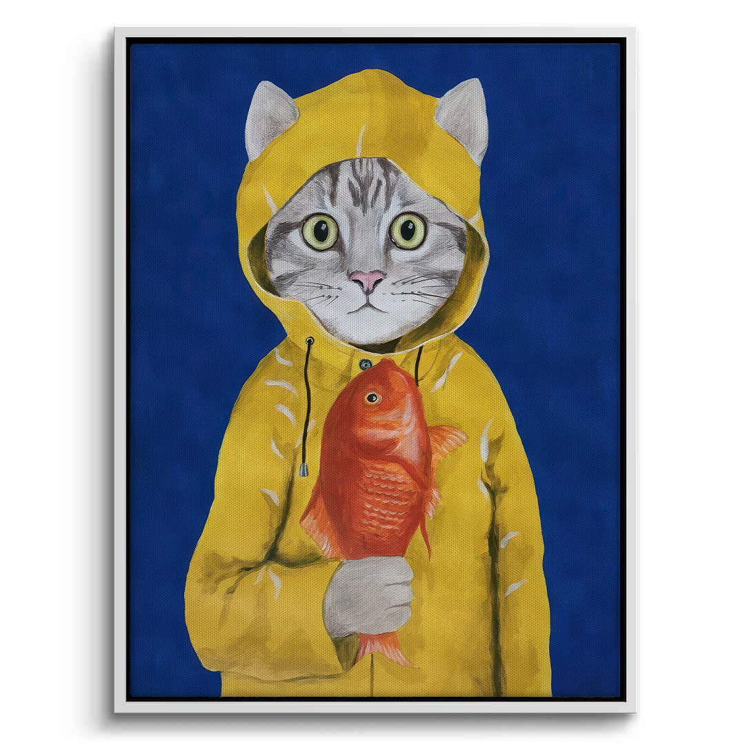 2The Rainy Day Catch - Canvas