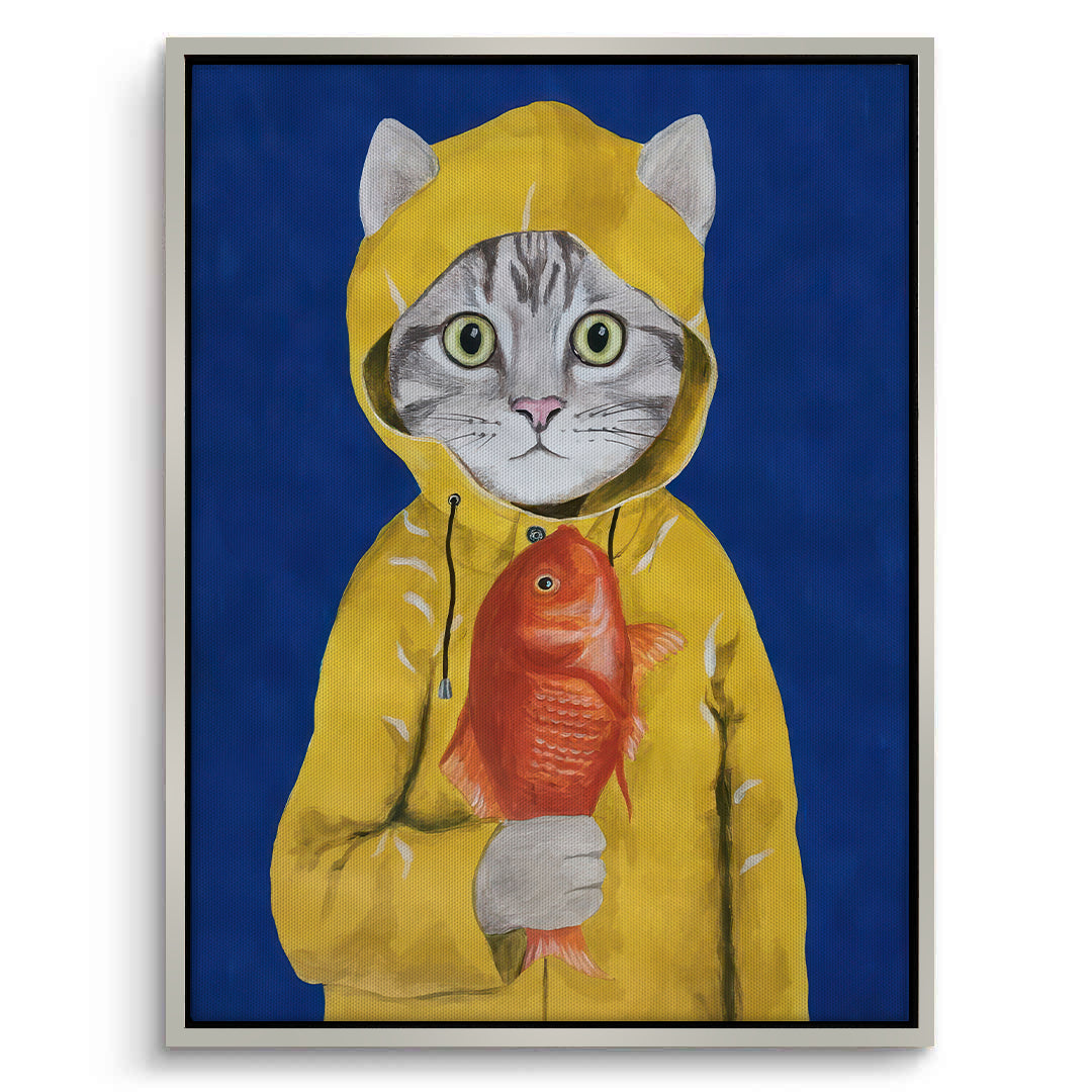 2The Rainy Day Catch - Canvas