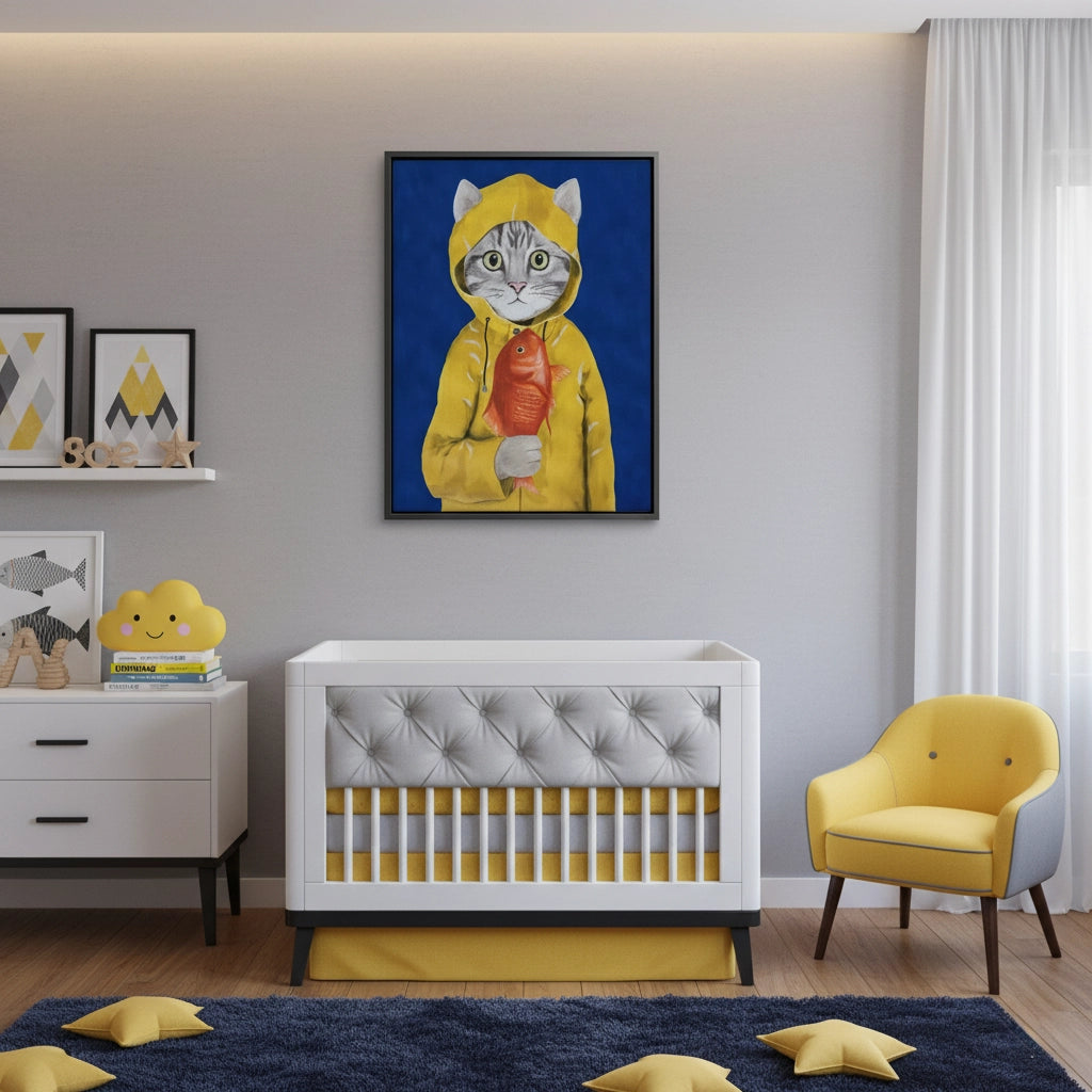 2The Rainy Day Catch - Canvas