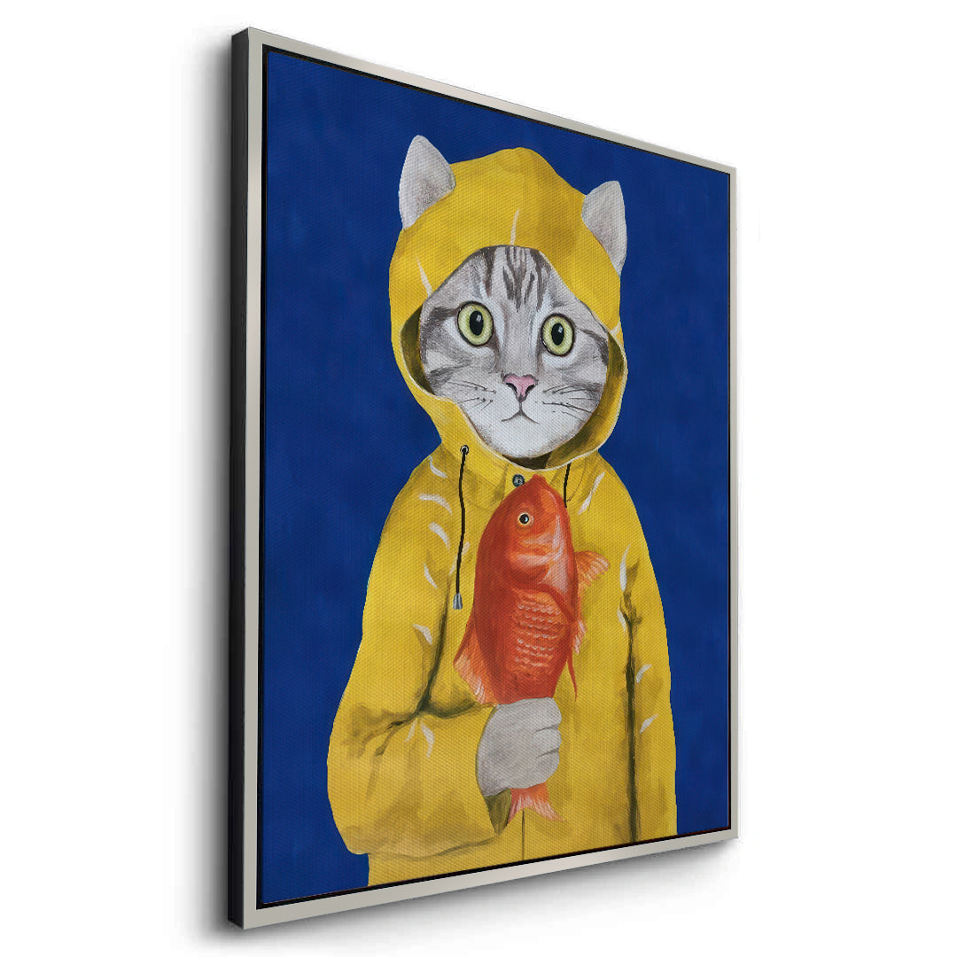 2The Rainy Day Catch - Canvas