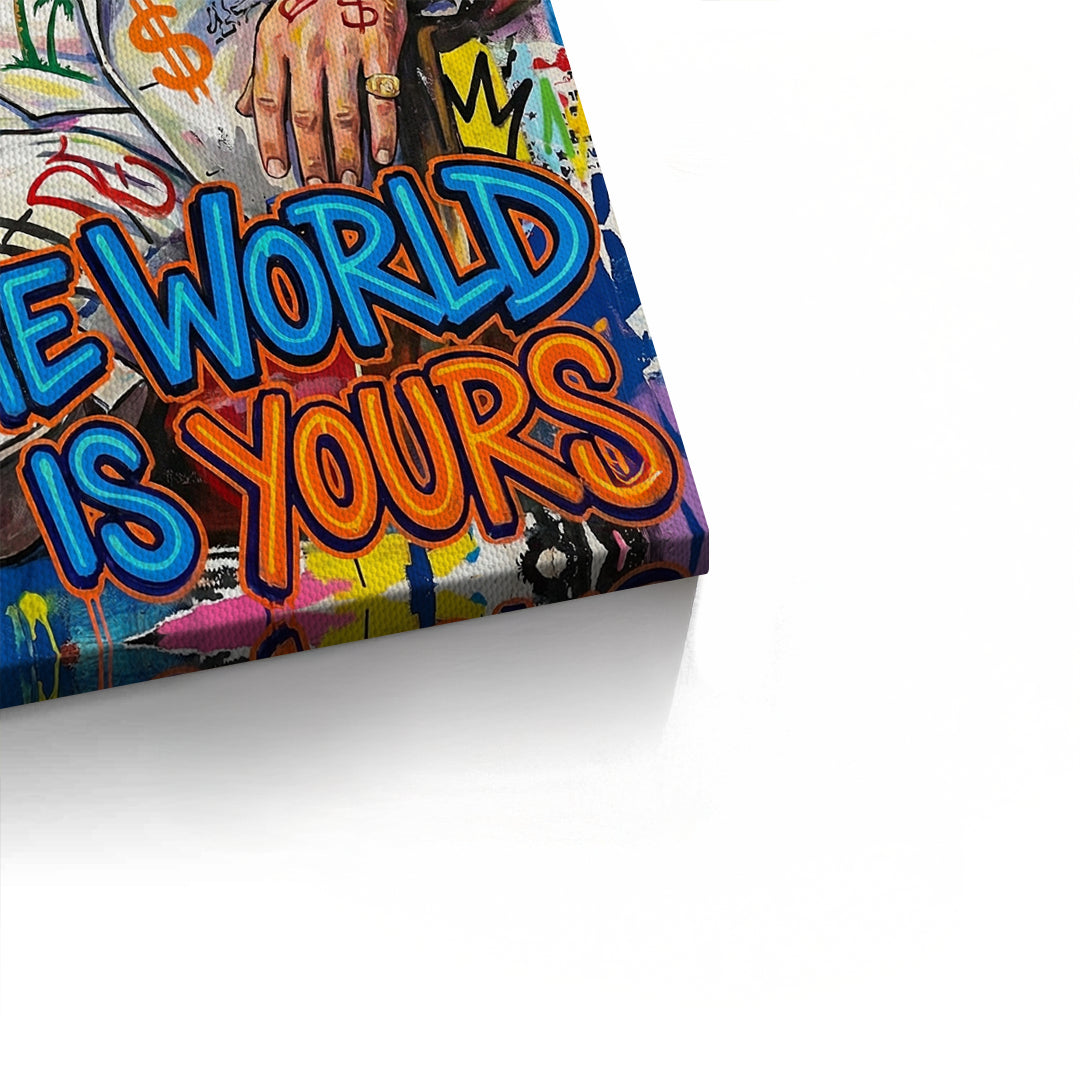 2The World Is Yours - Canvas