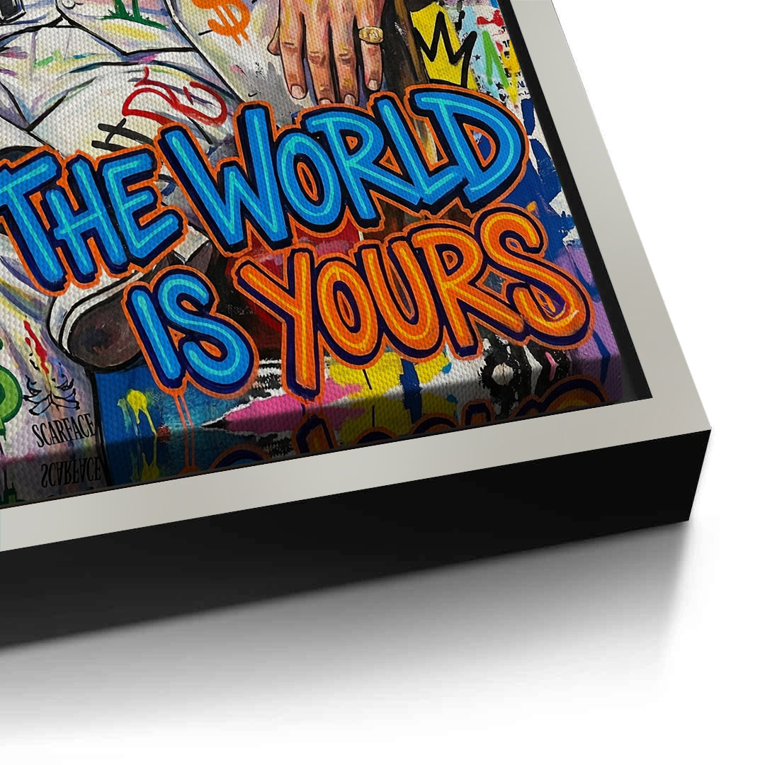 2The World Is Yours - Canvas