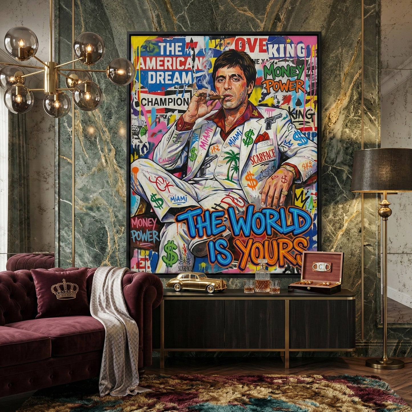 2The World Is Yours - Canvas