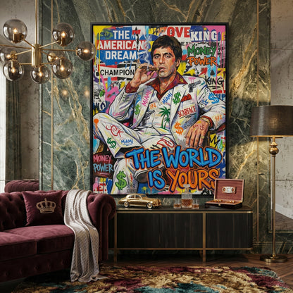 The World Is Yours - Canvas
