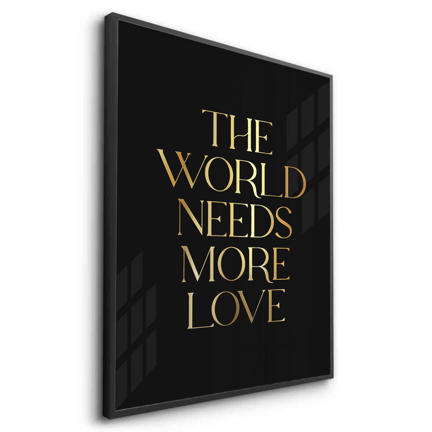 2The World Needs More Love - Fine Art