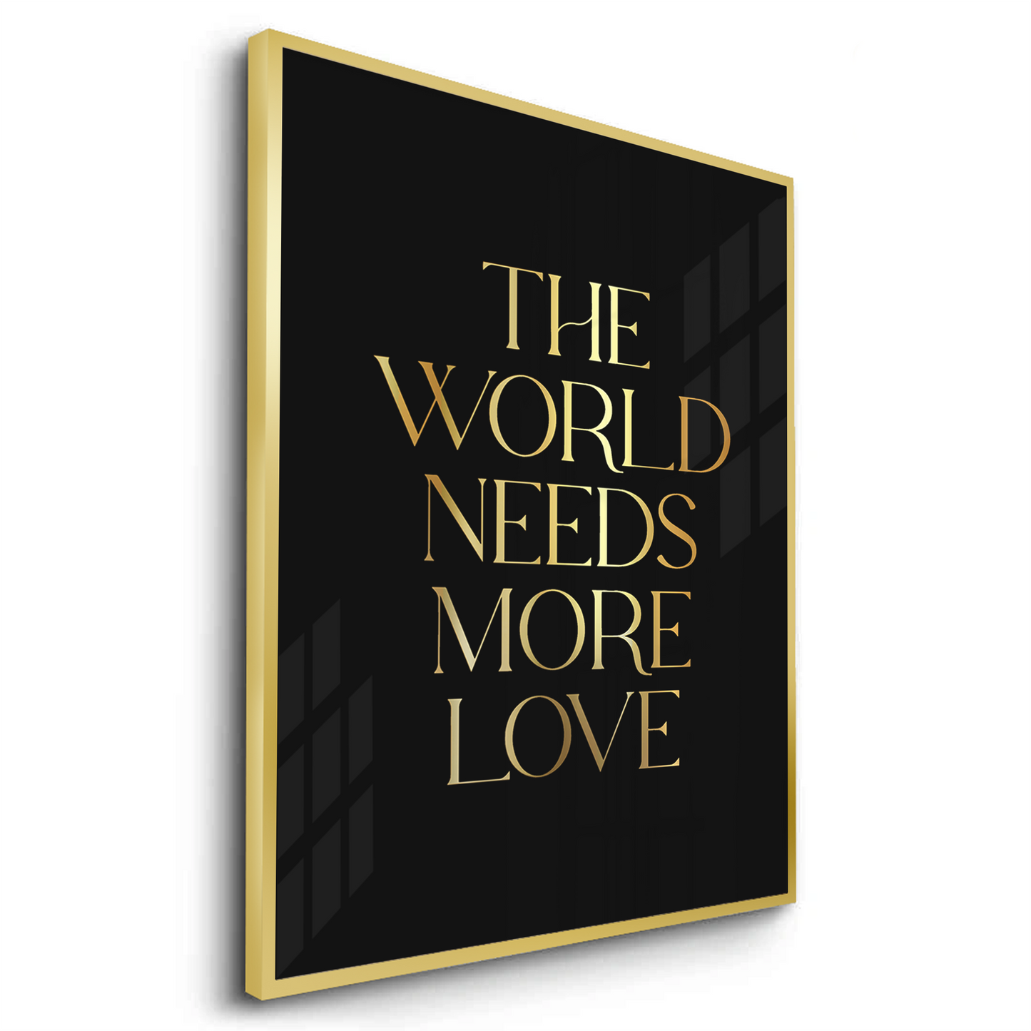 2The World Needs More Love - Fine Art