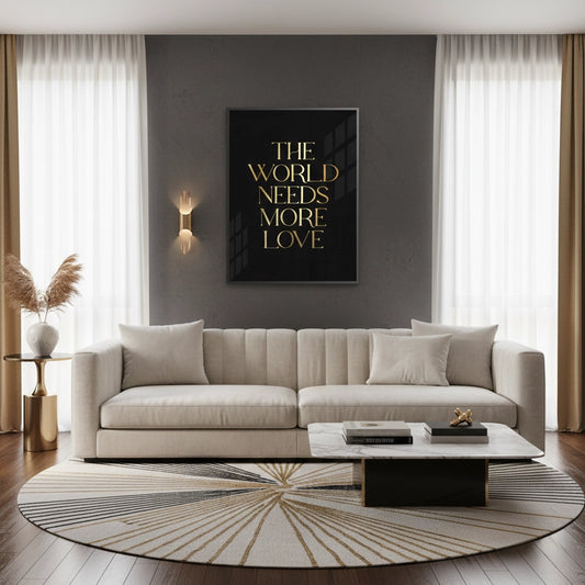 The World Needs More Love - Fine Art