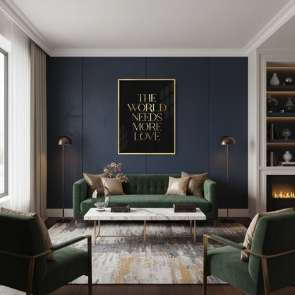 The World Needs More Love - Fine Art