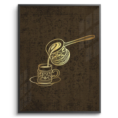 Traditional Arabic Coffee Set of 2 - Fine Art