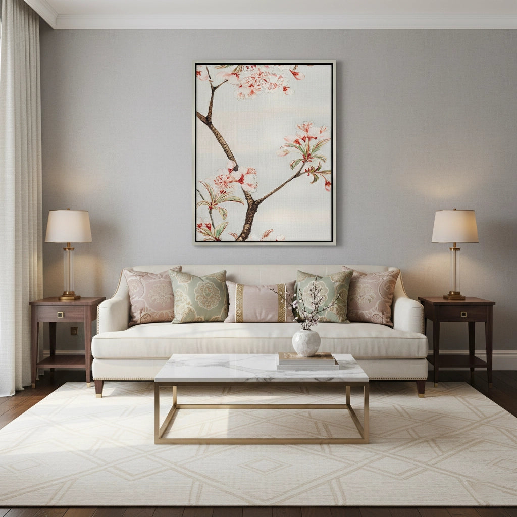 Traditional Japanese Cherry Blossom - Canvas