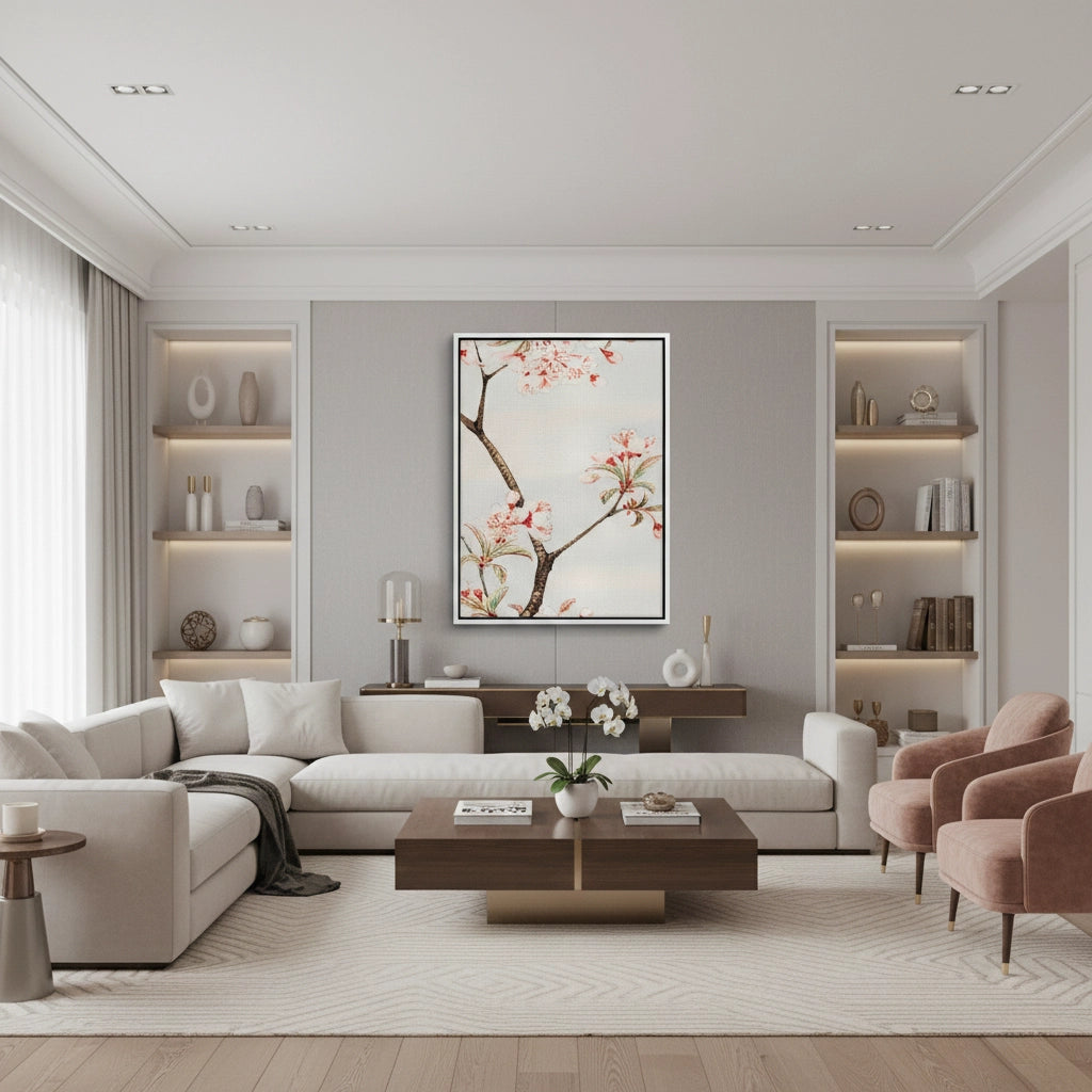 Traditional Japanese Cherry Blossom - Canvas