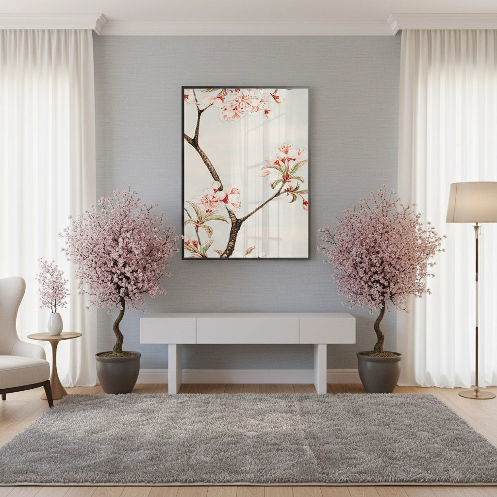2Traditional Japanese Cherry Blossom - Fine Art