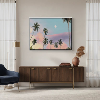 Tropical Moon - Canvas